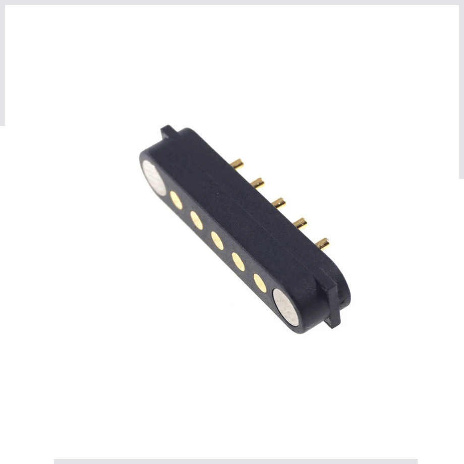 Quality Assurance 2.54mm Pitch Strong Magnetic Connector Male and Female Magnetic 5 Pin Pogo Pin Connector