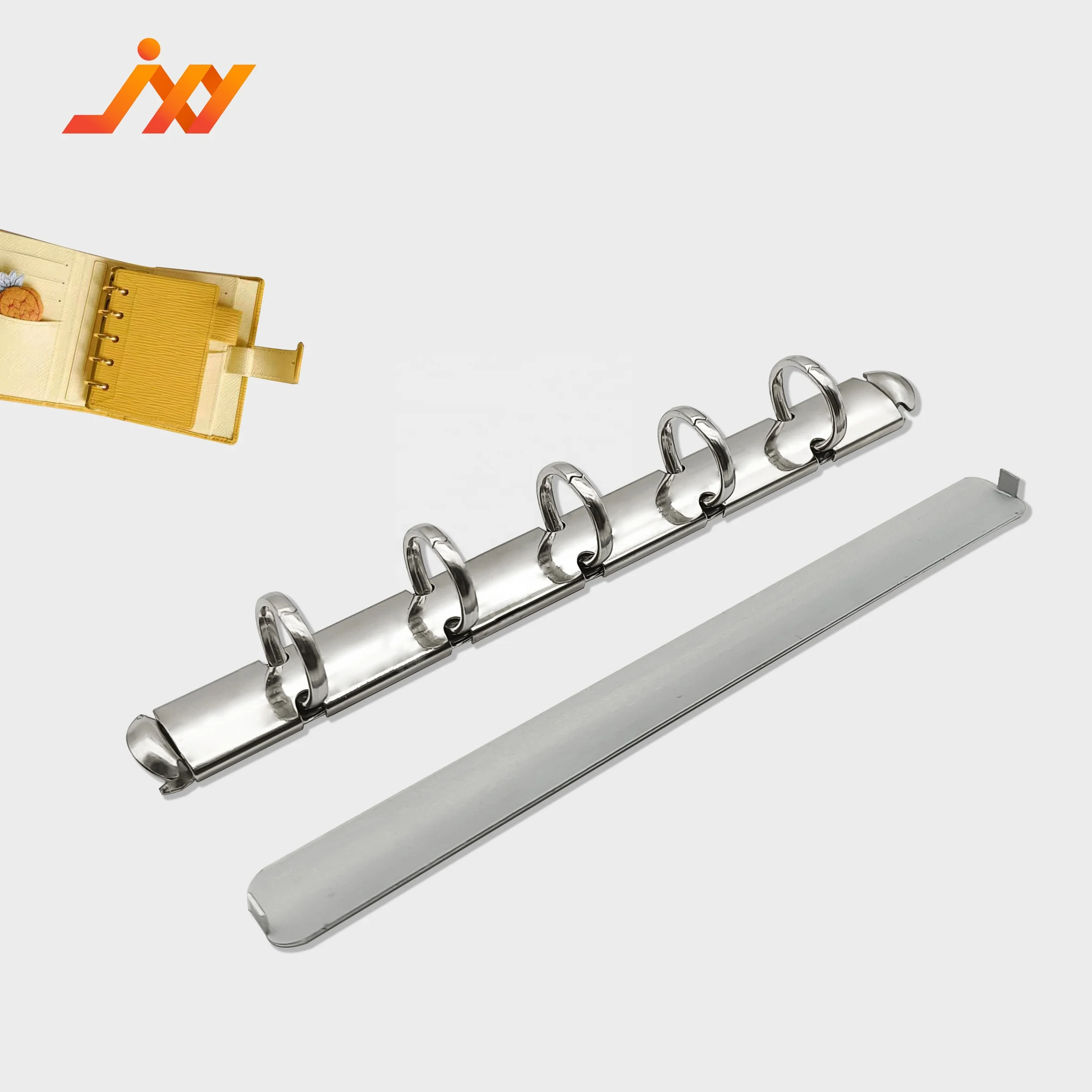 Высокое качество, оптовая продажа с фабрики, 5 колец, металлический зажим, папка, файл для канцелярских принадлежностей, аксессуары