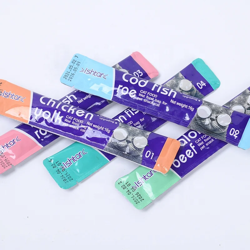 Wet Food Cat Strips (Snacks) For Fish Application Pet Snacks