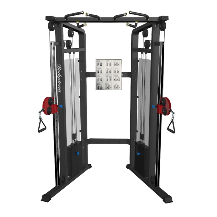 Hot Sale High Quality Fitness Machine Dual Adjustable Pulley Console dual cable-cross multi functional trainer machine