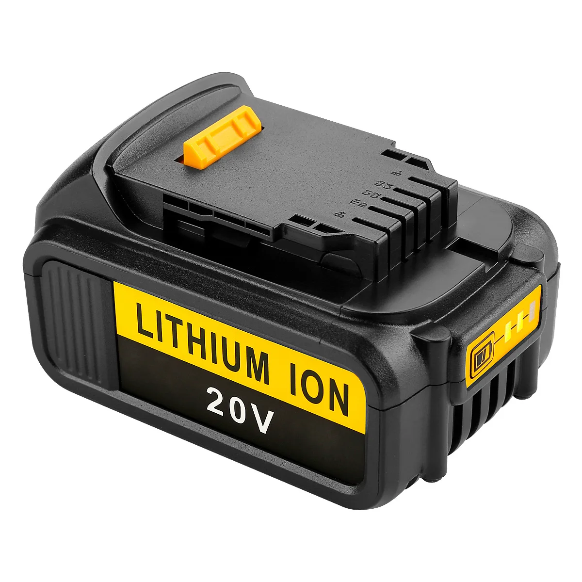 DCB200 20V 6000mAH Replacement Rechargeable Lithium-ion Battery Power Tool Batteries for Dewalt Cordless Drill