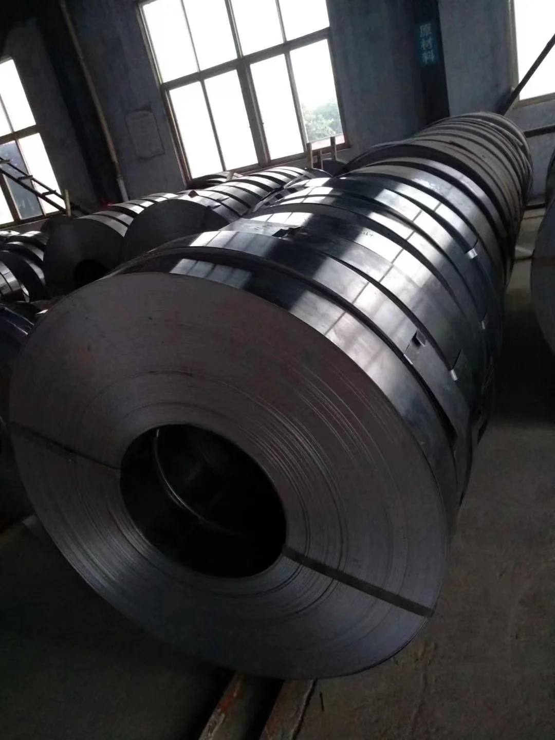 High quality 0.3mm tempered spring steel 65MN CK45 CK 52 steel belt ex-factory price