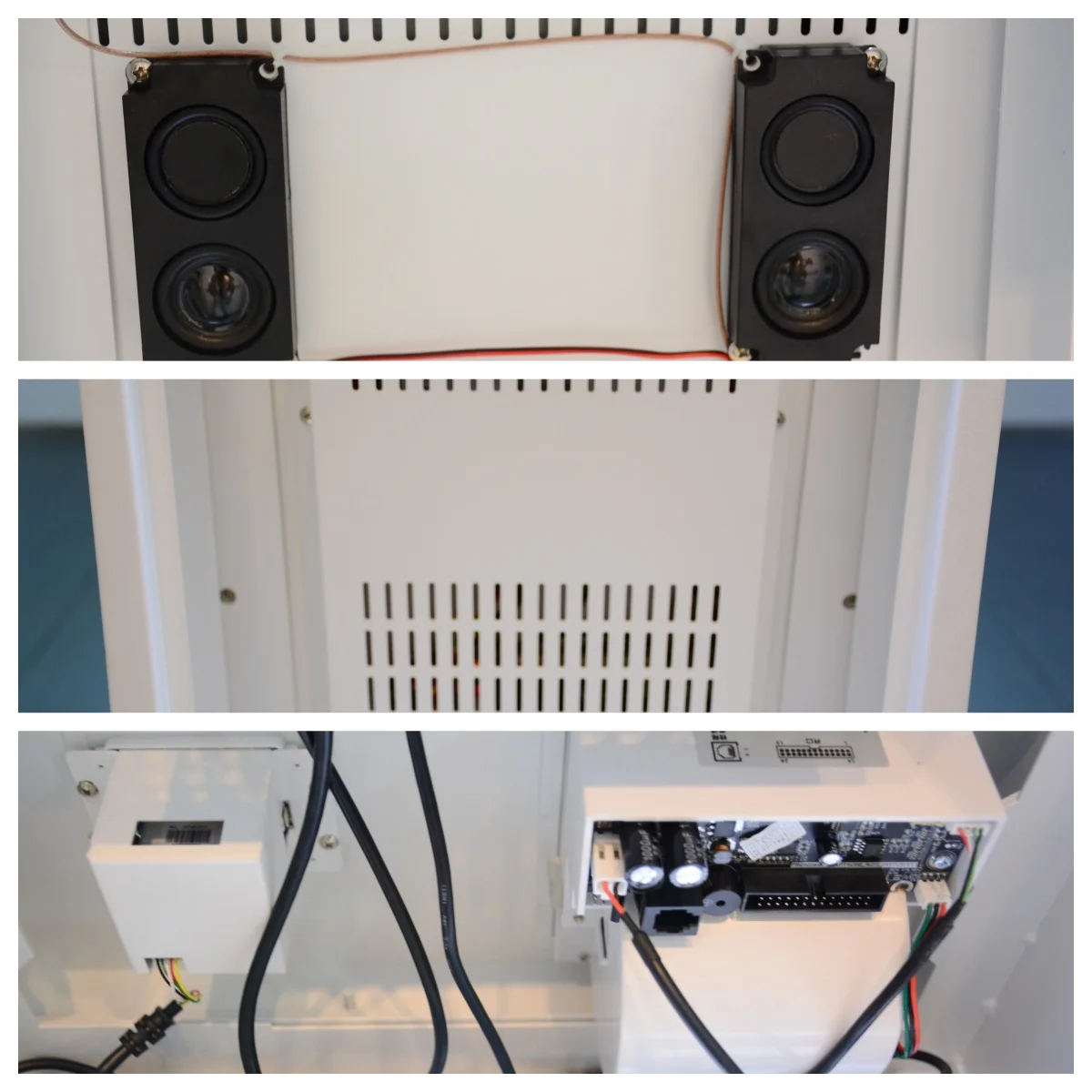 OEM factory customized 21.5 inch qr code desktop self ordering payment kiosk self service with soft