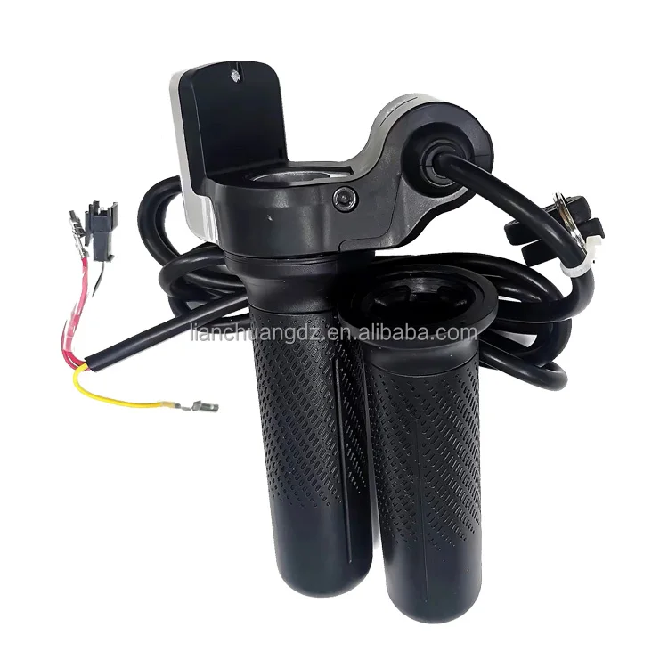24V-60V motorcycle steering electric accessories handle bar and battery indicating LED electric bicycle throttle
