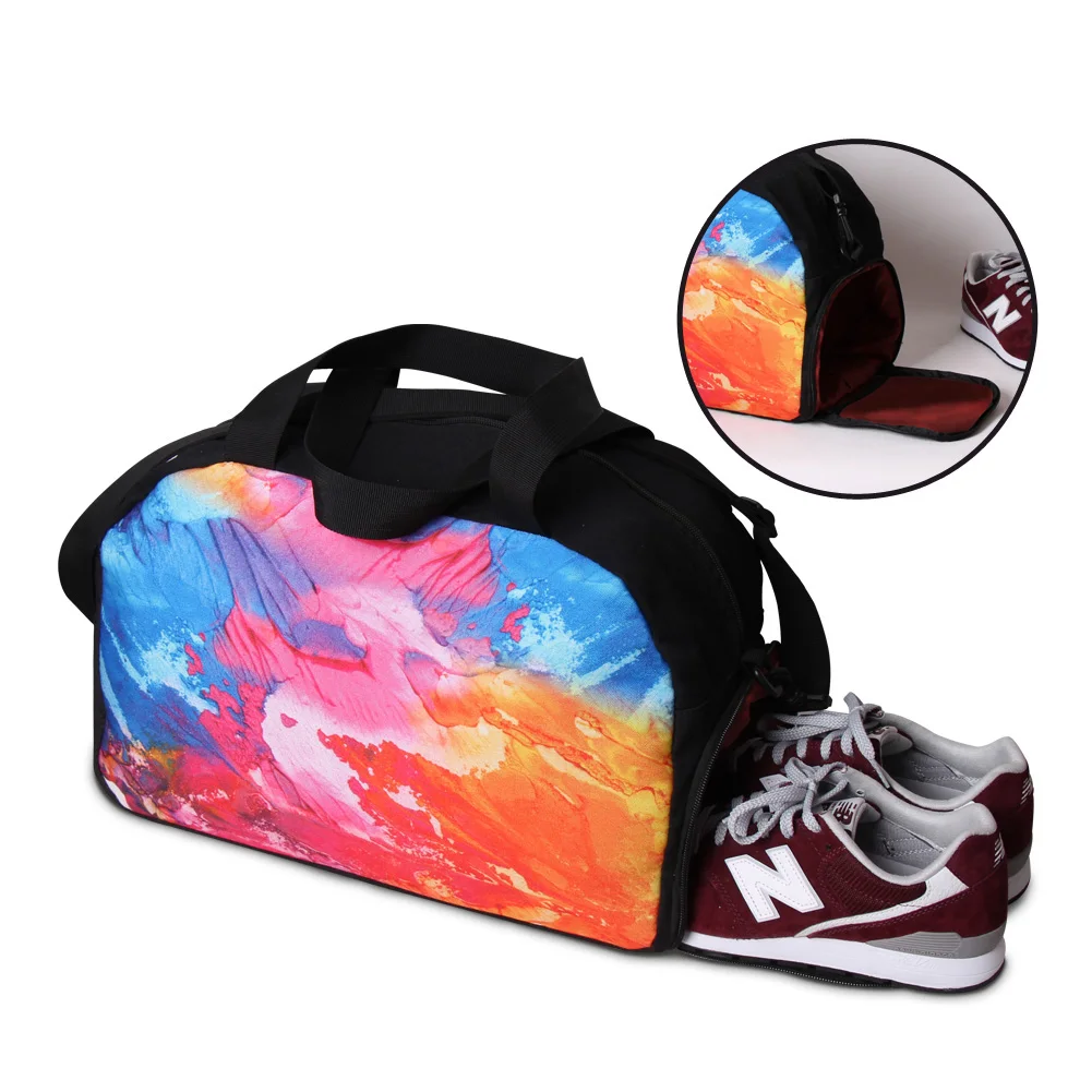 Custom Print Overnight Weekend Shoulder Travel Bag Cheerleading Luxury Garment Bag