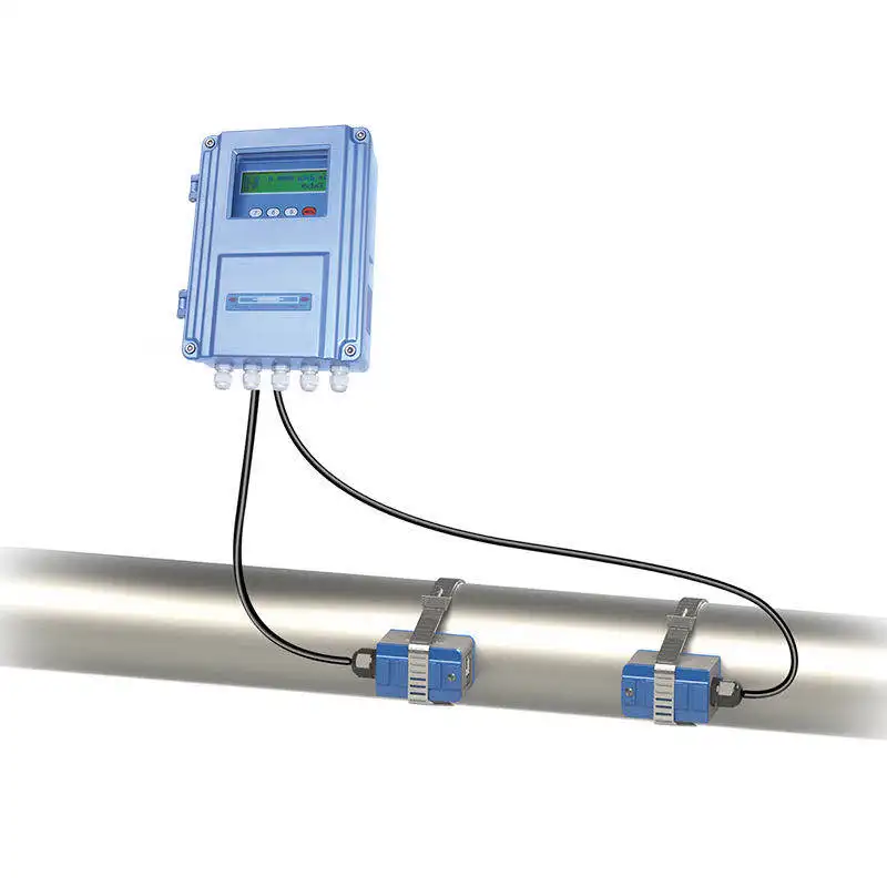 
portable ultrasonic flowmeter Water flow meter Digital Water Flow Meter- wall-mounted ultrasonic flowmeter 