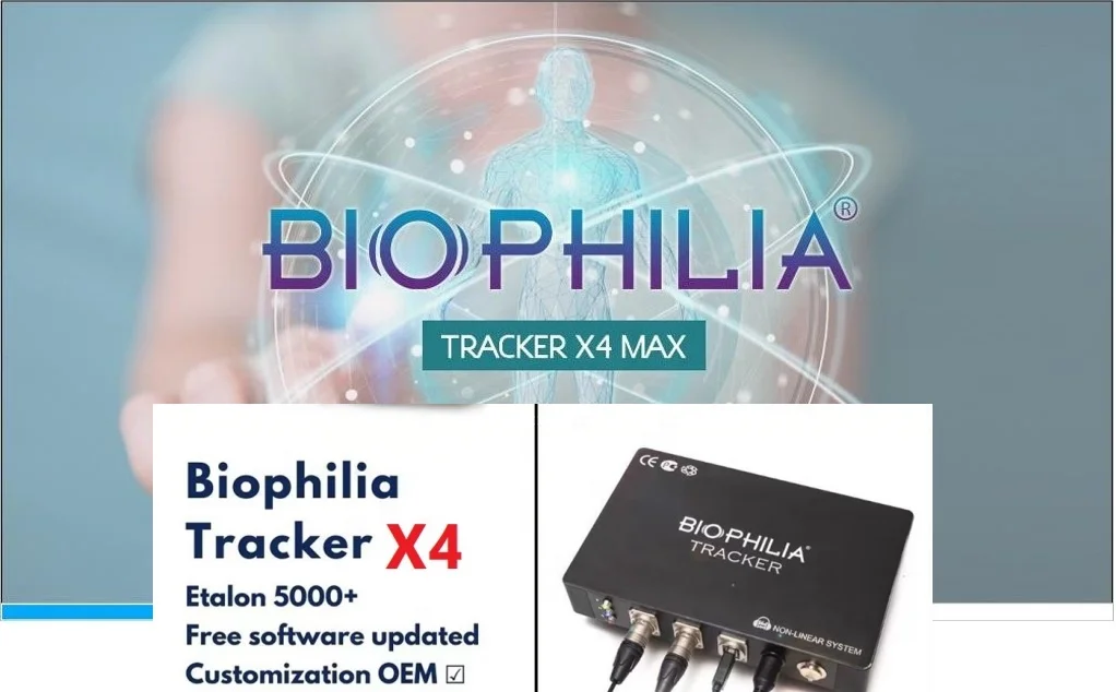 New physiotherapy equipment Biophilia Tracker x4 NLS quantum analytical instrument with Cell treatment