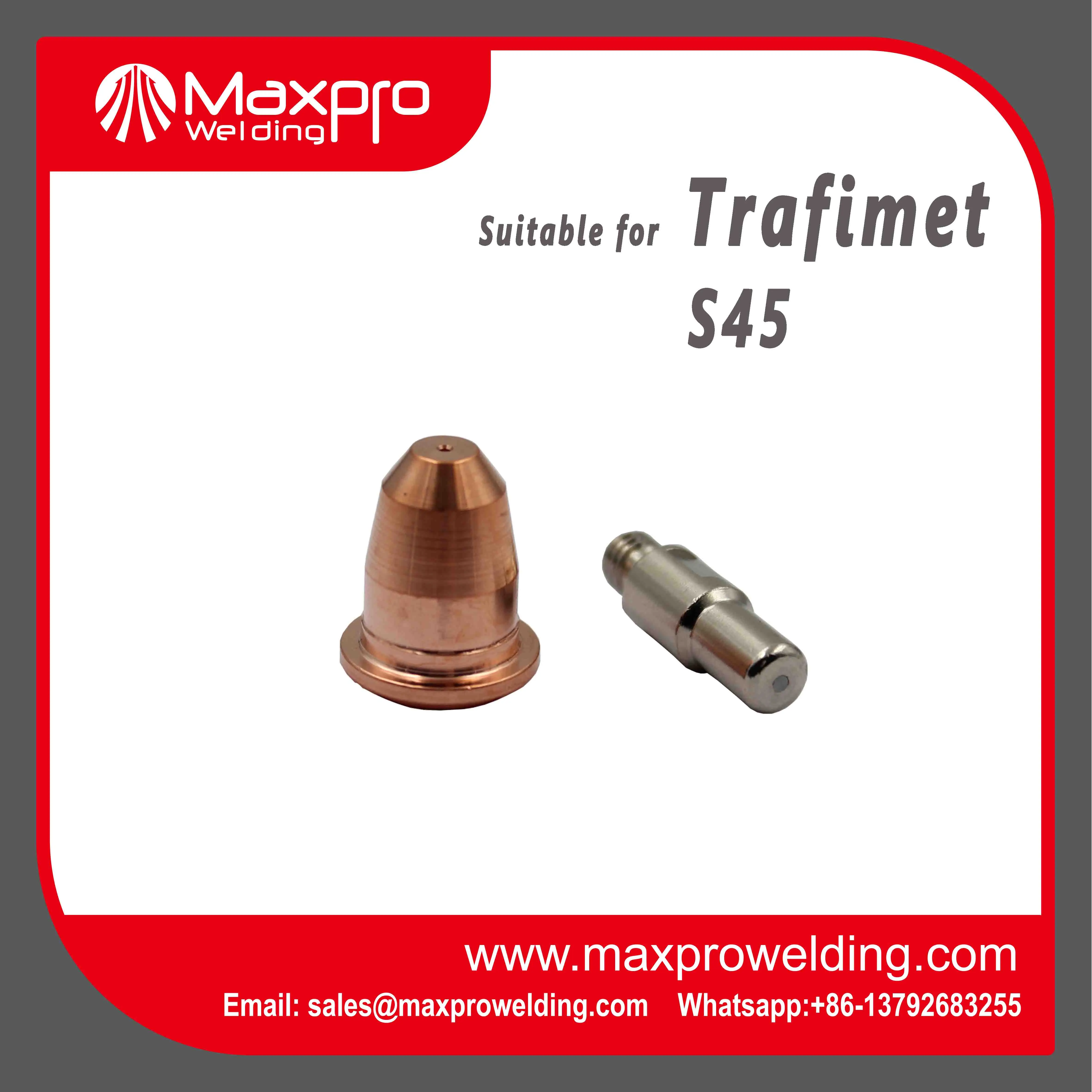 S45 Electrode PR0010 Trafimet Plasma Electrode for S45 Consumables
