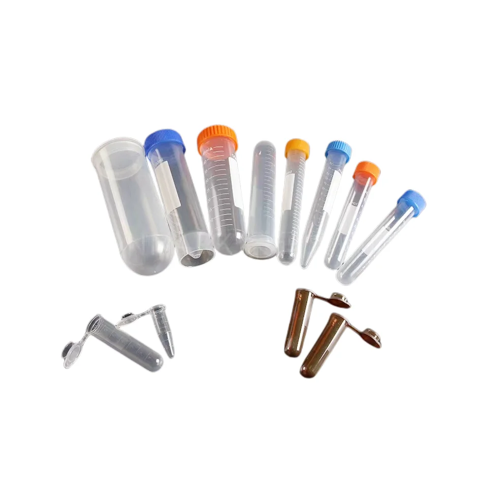 Promotional round tip 0.2/0. 5/1.5/2/5/10/15/20ml plastic centrifuge tubes are used to achieve chamber testing