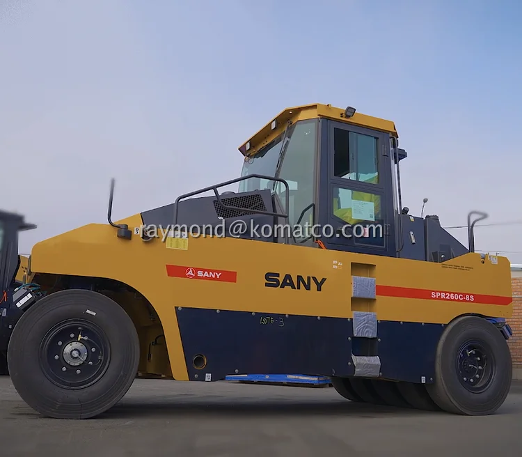 SPR260C-10 | 26ton & 140kW & 2.4m Compaction Width | Pneumatic Tyre Roller | Brand New High Quality Road Roller Road Machinery