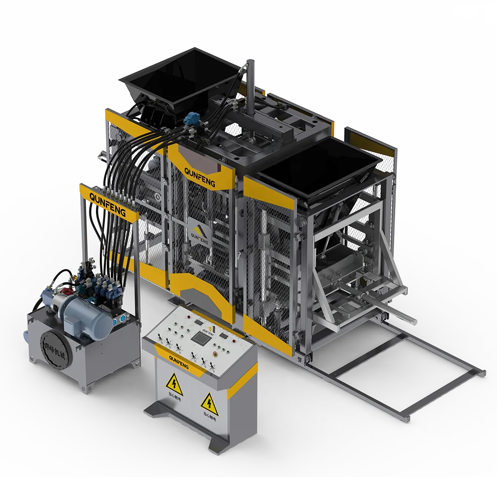 Factory Supply Attractive Price Automatic vibrated block making machine small block machine