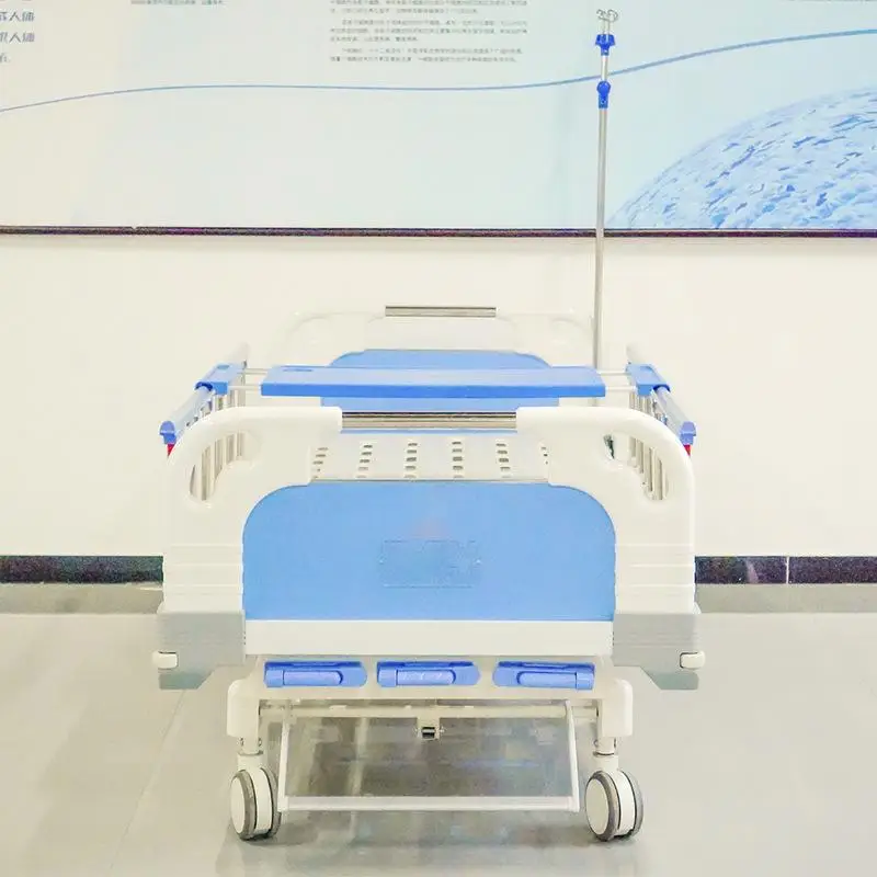 Multi-Functional Electric Hospital Bed with Multiple Functions Remote Control Steel Patient Care Bed Adjustable Features