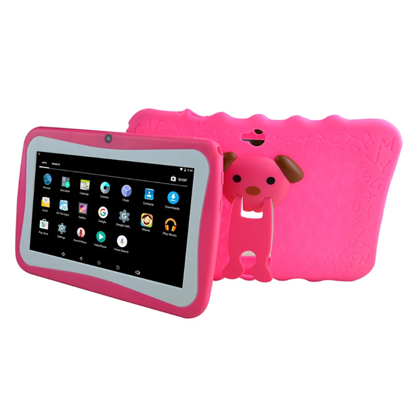 Дропшиппинг 7 дюймов Детский планшетный ПК с системой андроида и quad-core студент репетитор обучающая машина беспроводной Wi-Fi