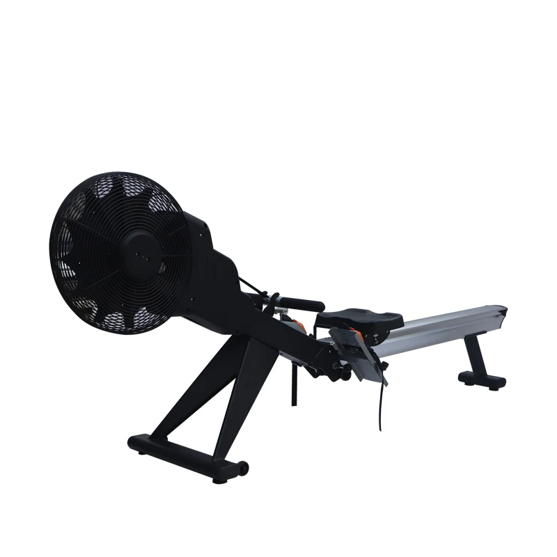 Gym Fitness Equipment Cardio Foldable Resistance Magnetic Air Fan Rowing Machine Air Rower