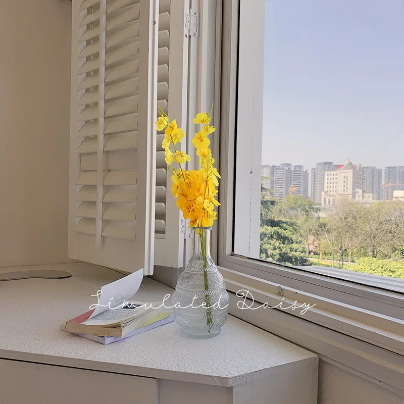 Hot sale: Artificial daisy chamomile flower arrangement - autumn decoration for living room