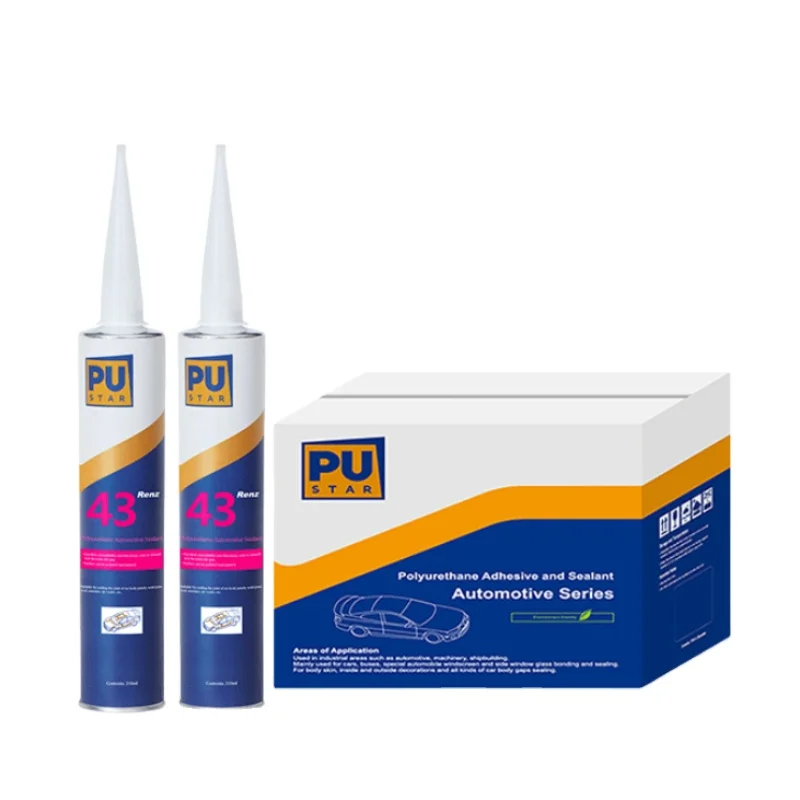 Высокопрочный автомобильный герметик Renz43, клей для листового металла, сварных бусин, полиуретановый герметик, полиуретановый герметик