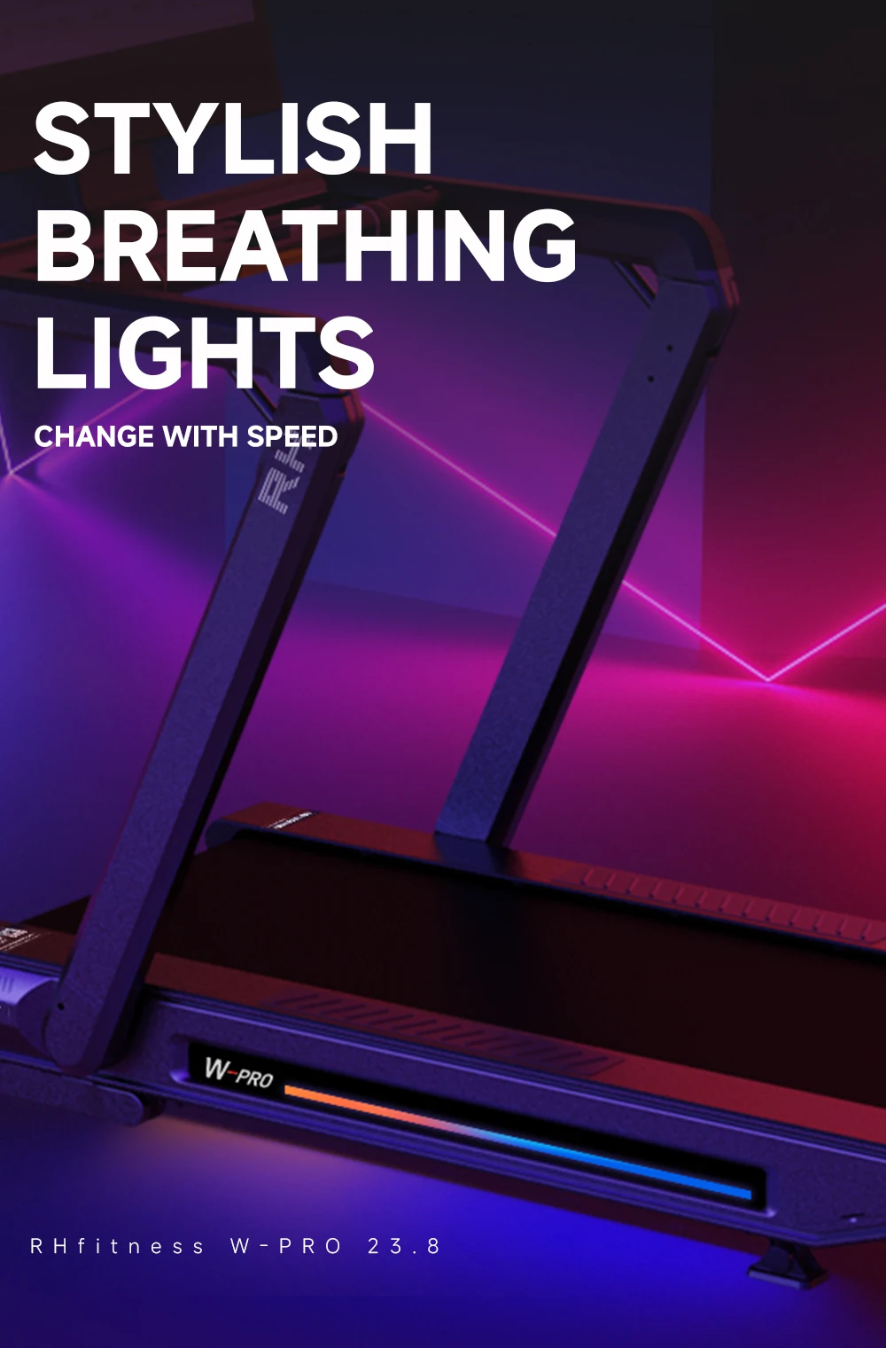 RH Commercial Gym Equipment Body Strong Treadmill Running Machine Folding Electric Motorized Treadmill Fitness