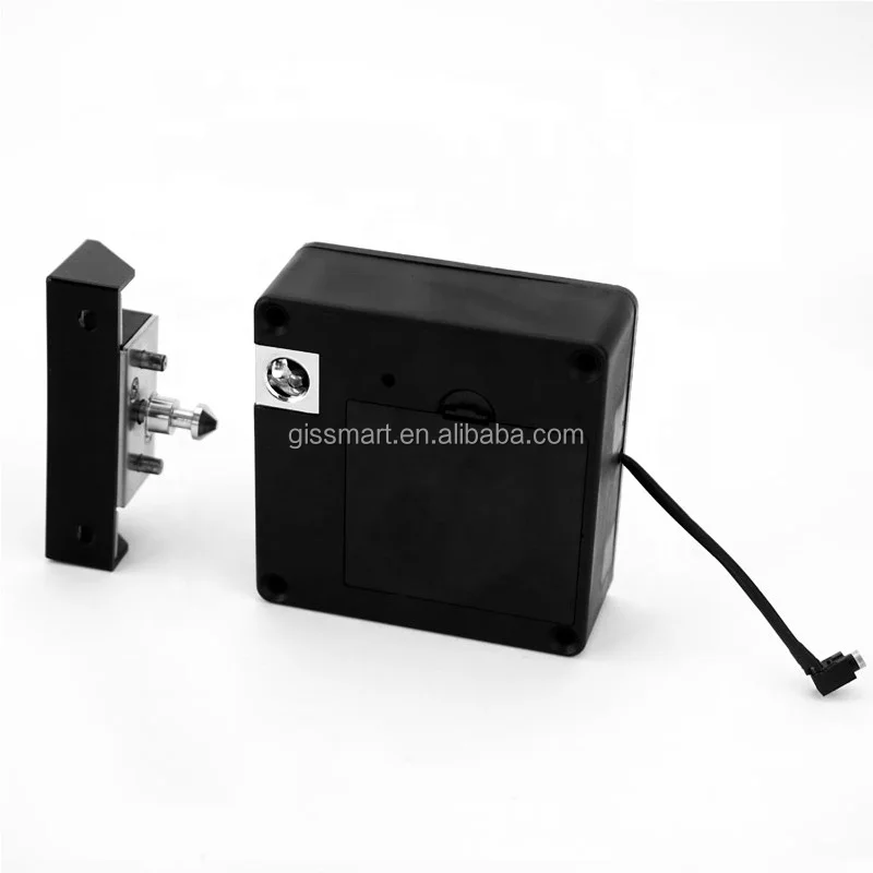 Oem Keyless Hidden Rfid 13.56Mhz Mifare 1 Card Drawer Lock for Wooden Locker Drawer Smart Electric Invisible Cabinet Lock