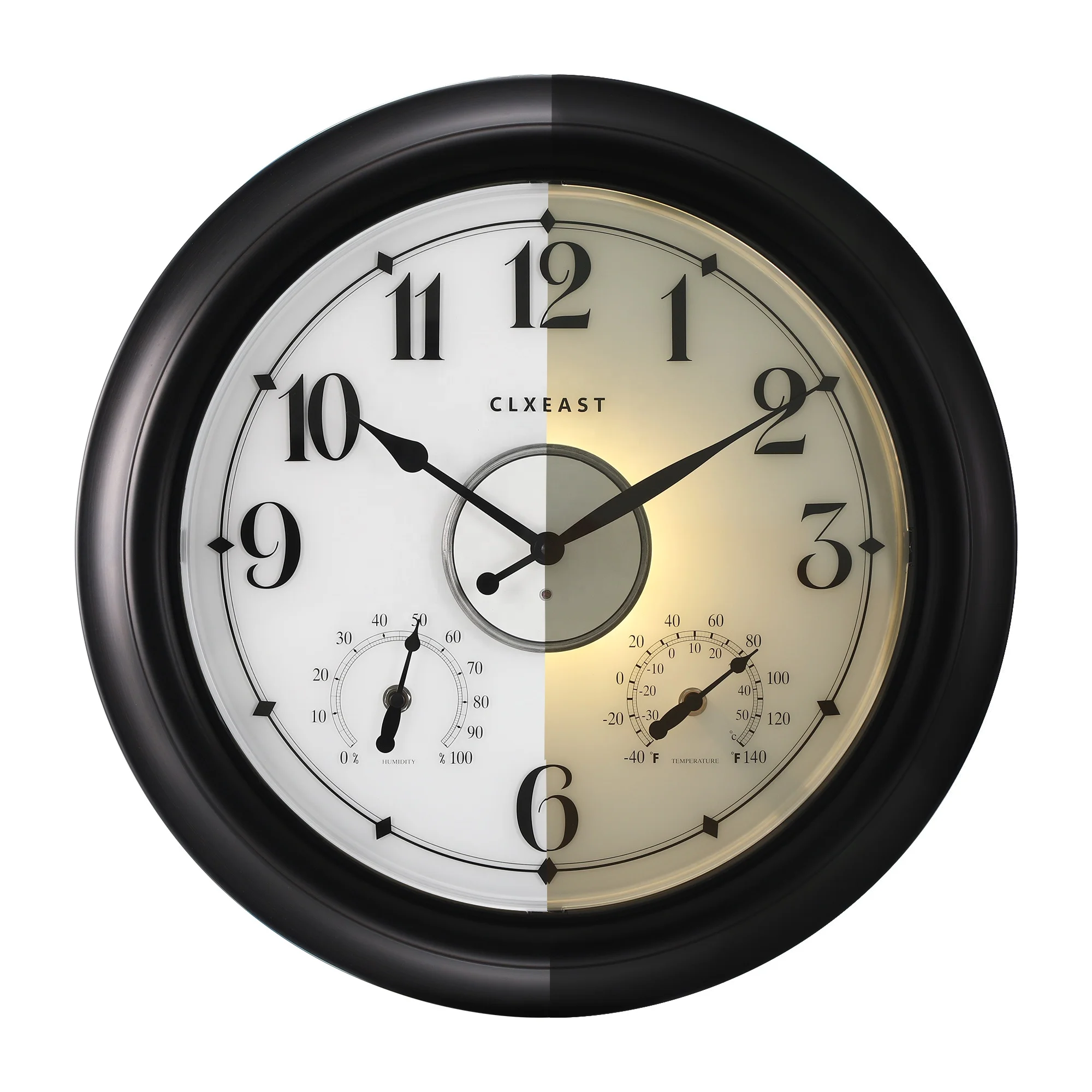 INFINITY TIME Fashion Outdoor Antique Wall Clock Round Shape Weatherproof Art Wall Clock Plastic Wall Clock