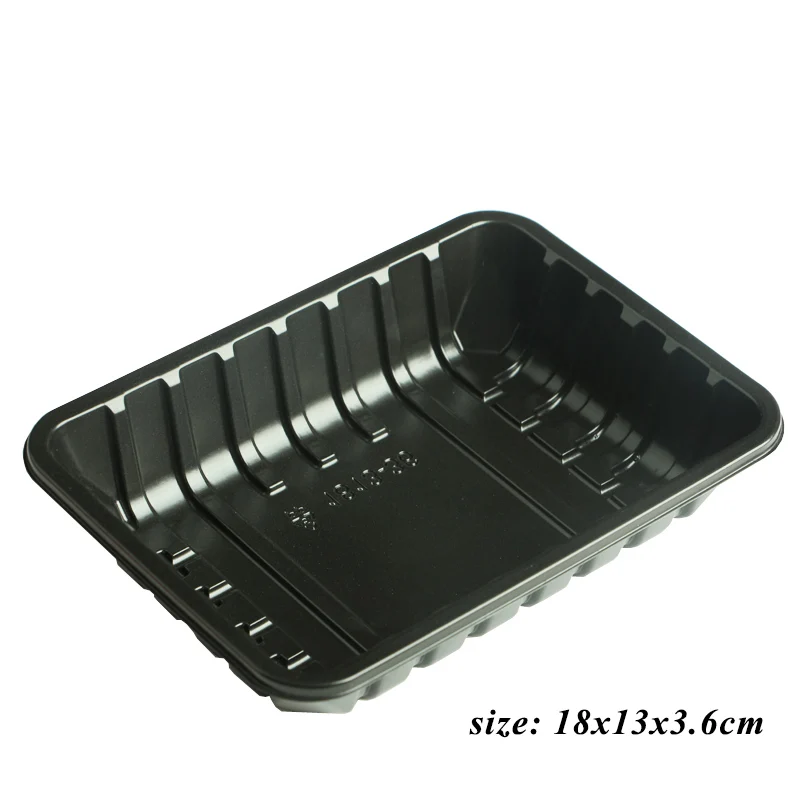 Freezer Grinder Fresh Packaging PP Material Meat Display Tray For Refrigerated Product