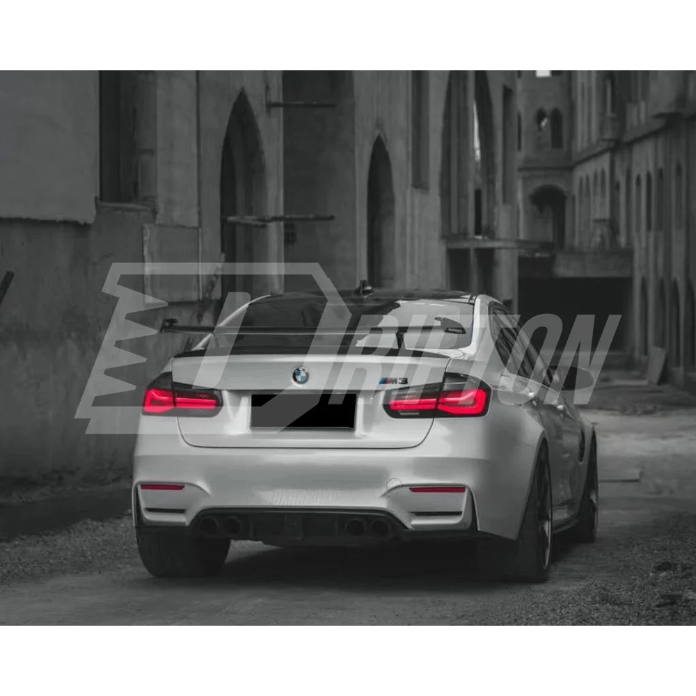 MP Style Dry Carbon Fiber GT Wing For BMW F87 M2 M2C Rear Spoiler