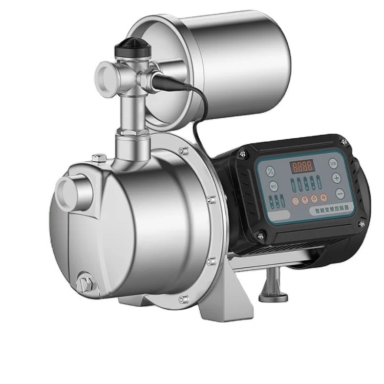Qiwo bomba inteligente low noise high pressure intelligent inverter water pump automatic self-priming jet pump with controller