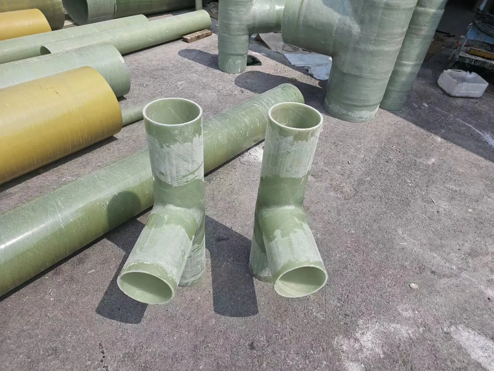 Flexible composite high-pressure conveyor glass fiber reinforced plastic pipe