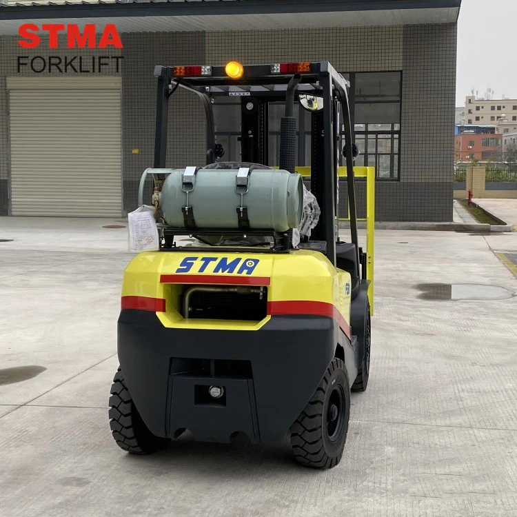 STMA TCM technology 3.5ton 8000lbs lpg powerful forklift EPA engine with shimadzu pump and valve