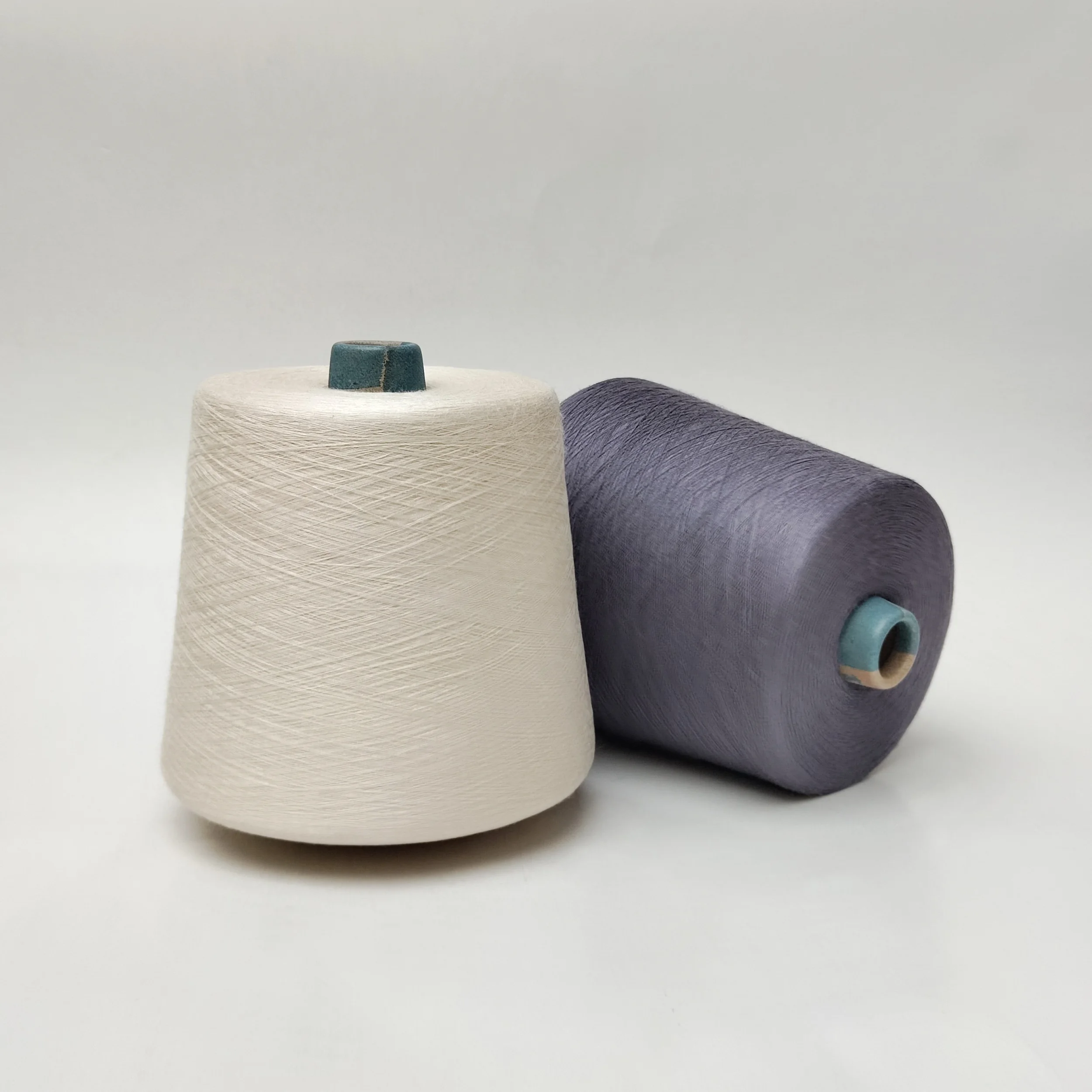 Grey High-quality Bamboo Fiber Yarn for Knitting for Weaving Hot Sale 20s 21s 30s 32s 40s