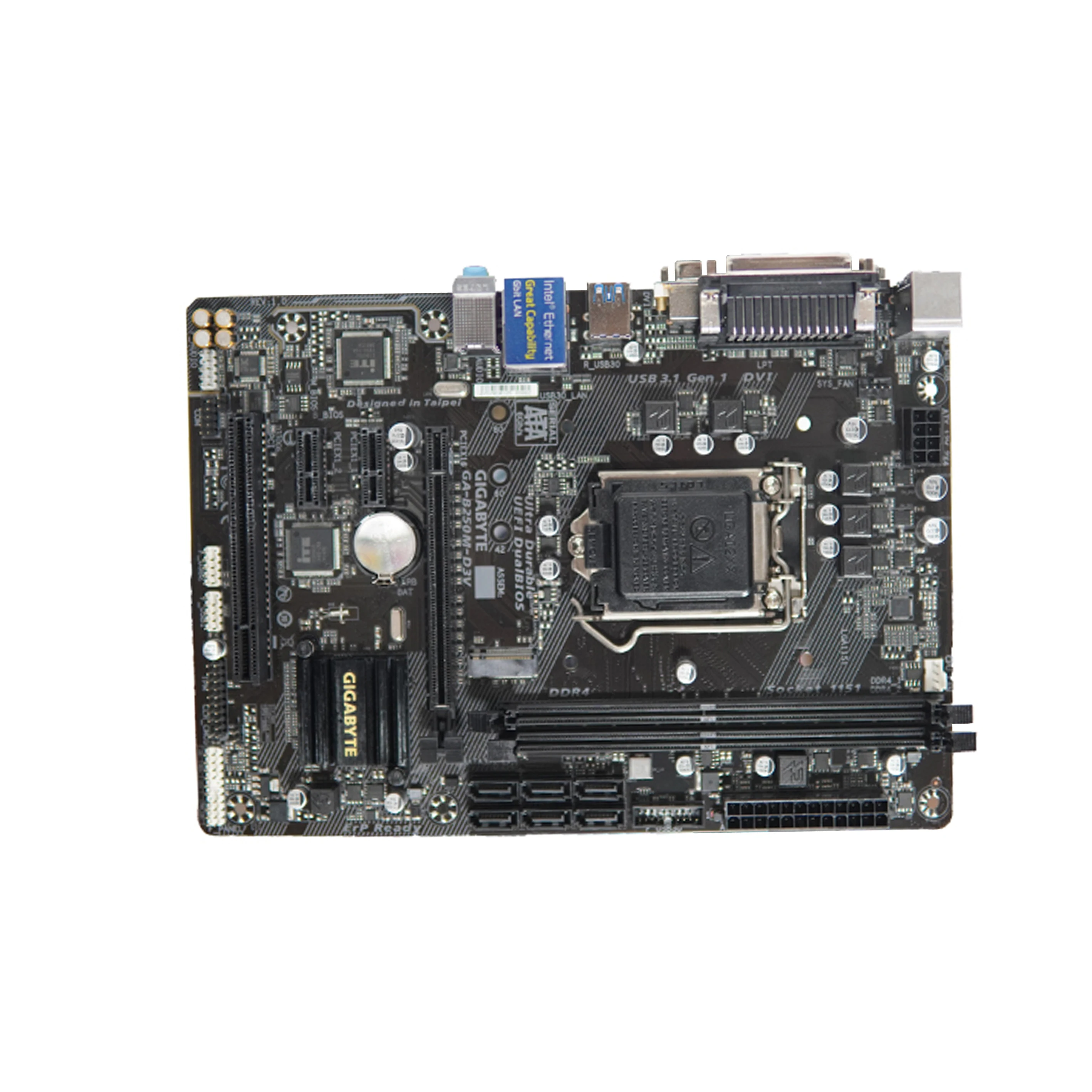 Motherboard GA-B250M-D3V with Intel B250 LAG 1151 32GB for computer