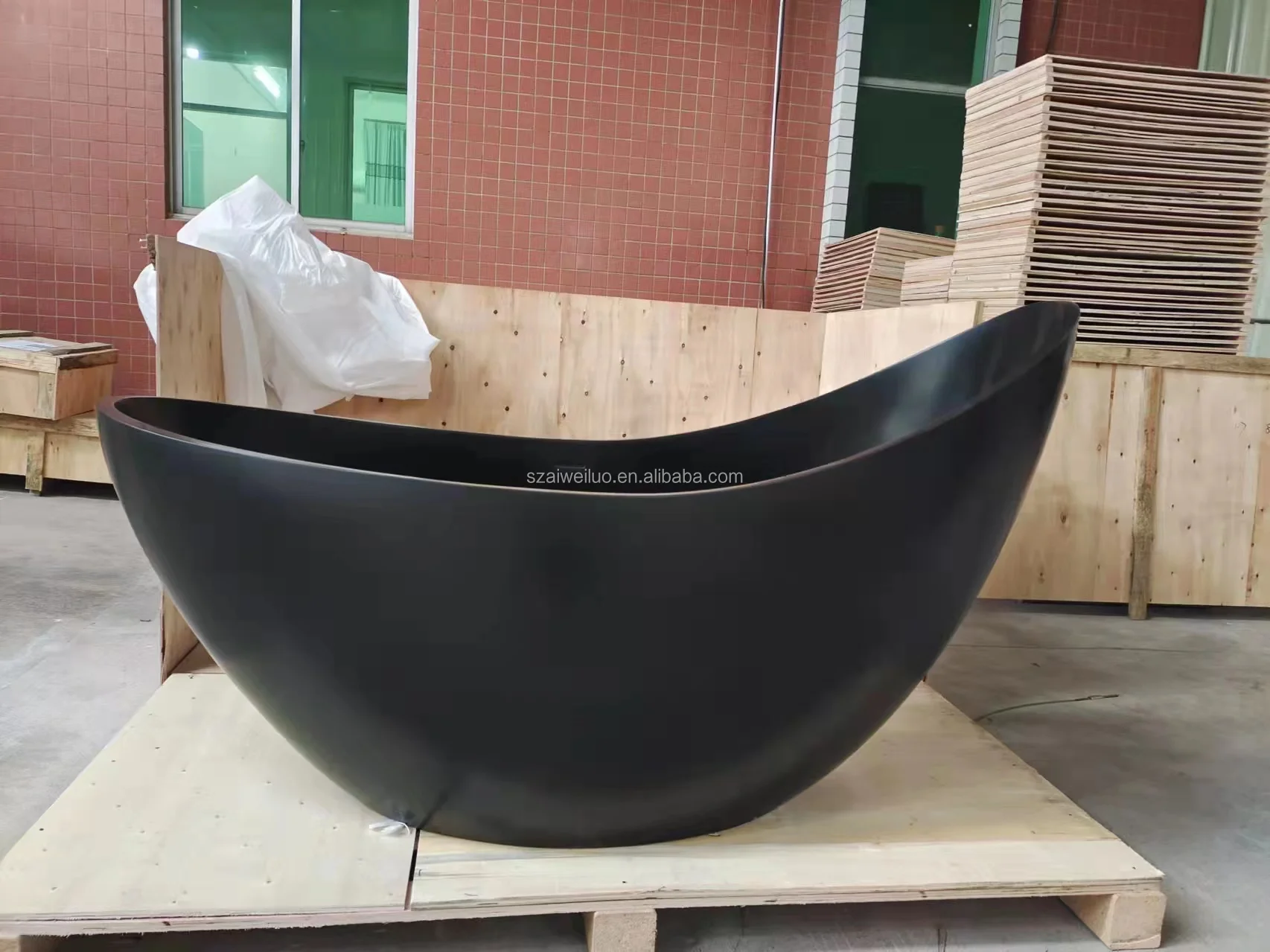 Factory Price Raw Material Grade a Acrylic Bathroom Freestanding Soaking Tub