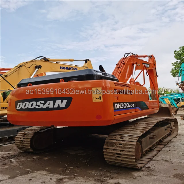 Used Construction Equipment Doosan Excavator, Second-hand Digger Doosan DH300