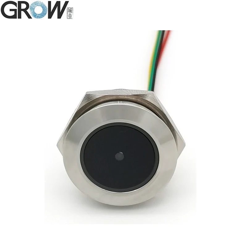  Модуль сканера штрих-кодов GROW GM60 UART корпус из нержавеющей стали с контролируемым кольцом световой индикатор 1D/QR/2D сканер