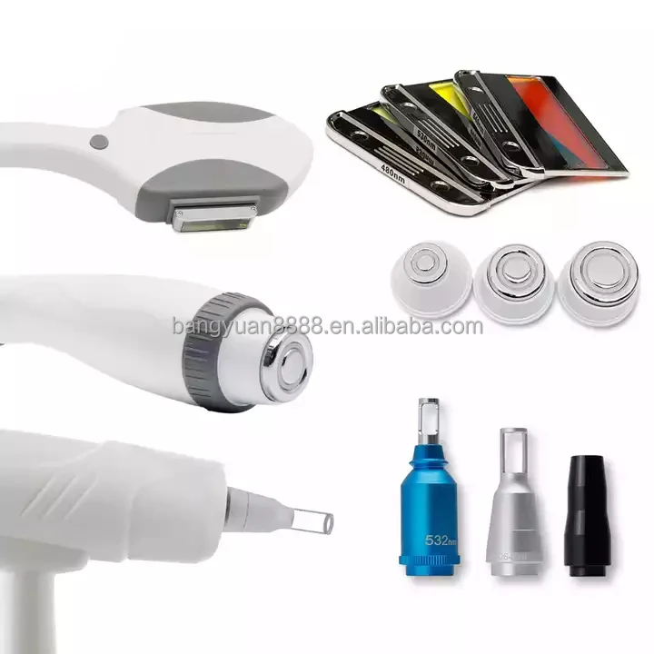 Hand Pdl Multi Function And Vein Professional Depilation Cooling Candela Nd Yag Laser Machine For Hair Removal Tattoo Removal
