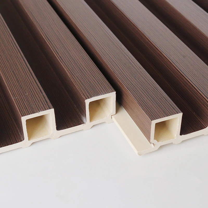 Good Quality Siding Exterior 3d Wall Cladding Panel Waterproof And Fireproof PVC Wood Wall Panels