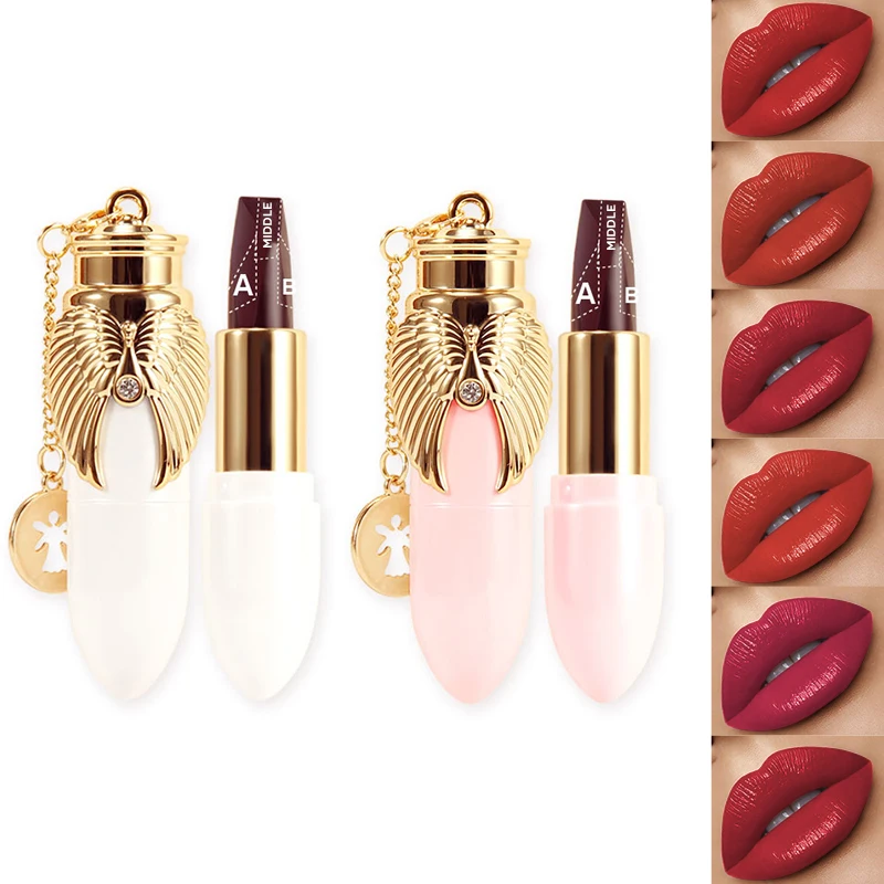 Painted in 3 colors lipstick fashion korean private label lipstick a special gift for girls