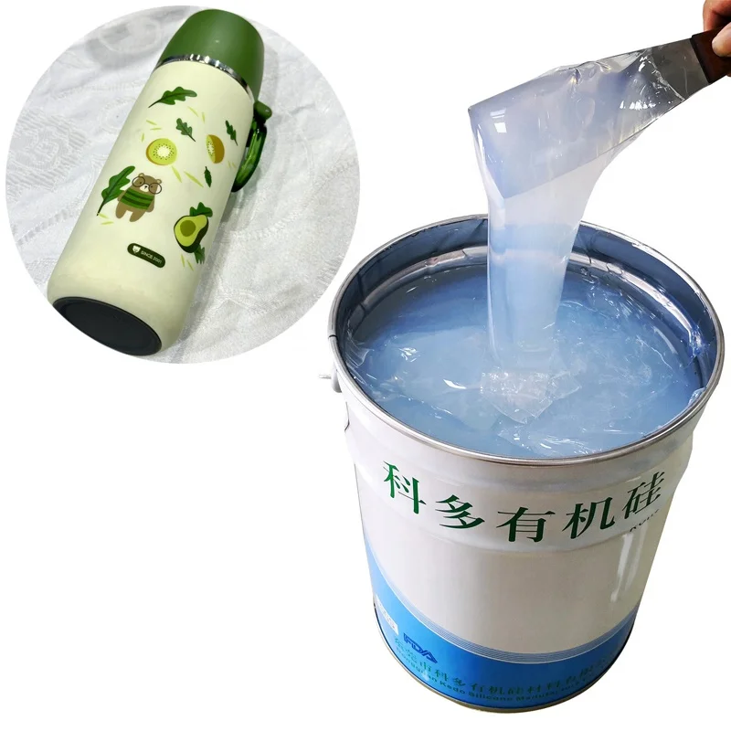 Made in China liquid silicone ink  for glass surface silicone spraying/clothing textile screen printing