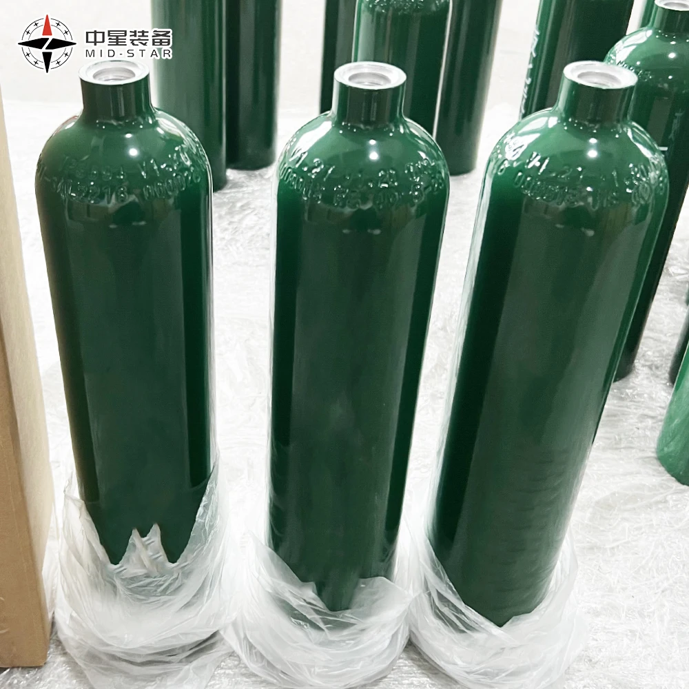 Портативный промышленный газовый баллон от производителя для общего газа кислорода азота аргона CO2 безопасное хранение и стабильность 6 л 8 10