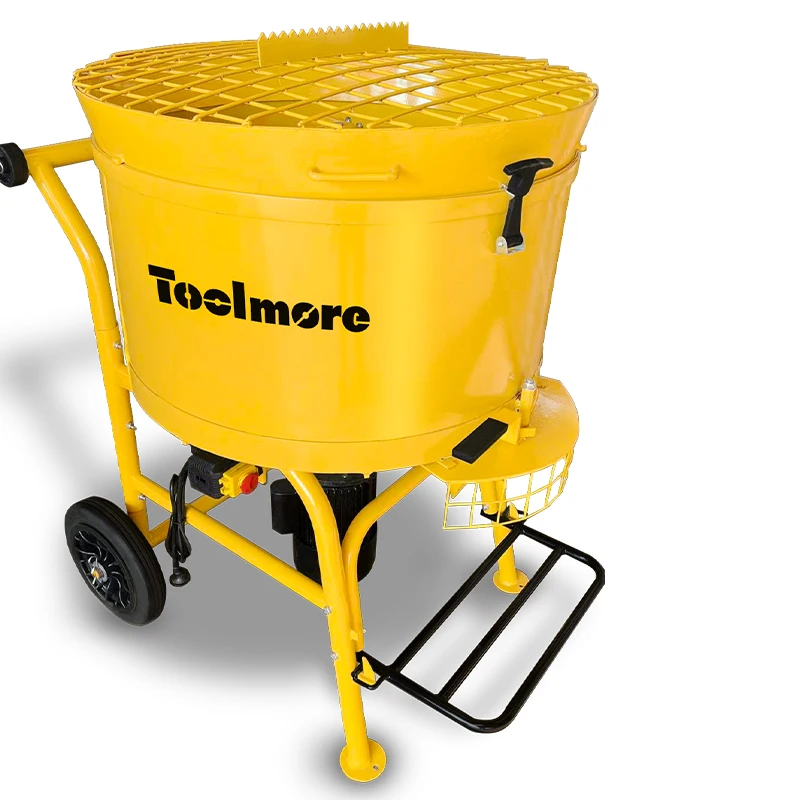 Factory supply pan mixer concrete type 80L concrete mixer construction