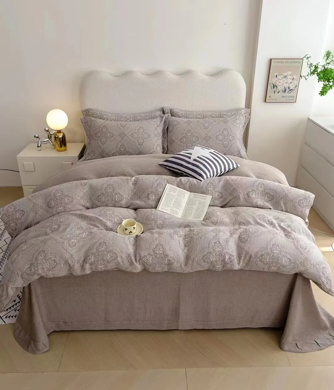 Набор двухслойных простыней из ткани с антибактериальным покрытием