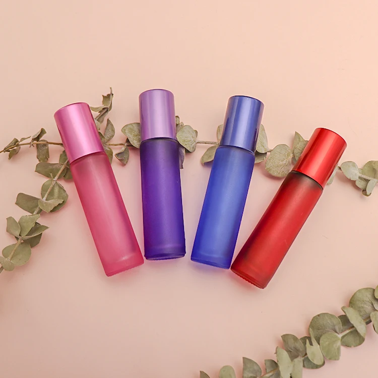 10 ml All Natural Gemstone Top Sale Chips Hot Selling Crystal Glass Roller Bottle