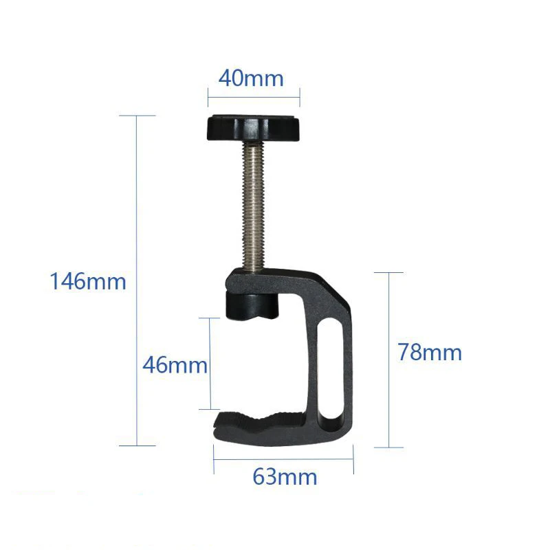 Professional cameras tightly clamped with fixed magic arm