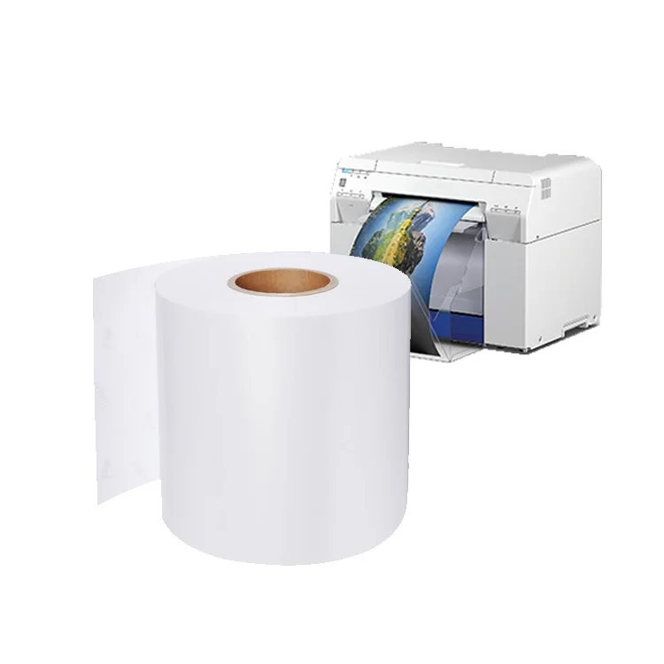 
Glossy matte luster Roll photo paper for inkjet printer dry minilab plotter fuji DE100 DX100 LONGYIE D7001 EPSON D700 FUJI DL650 