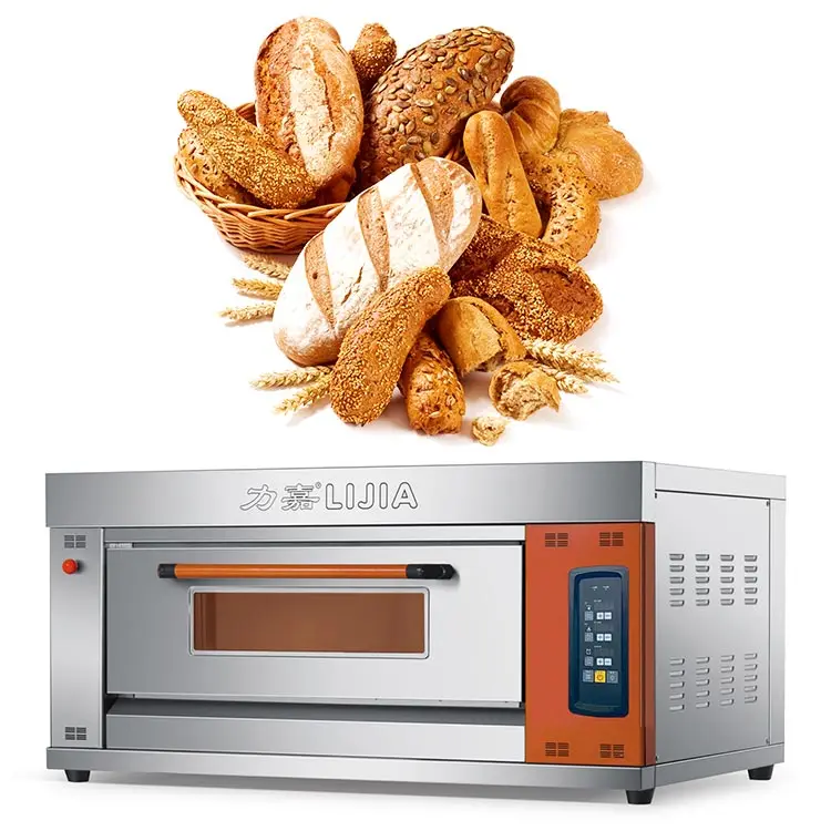 Kitchen equipment stoves 4 burners industrial bread making oven for baking gas and electric