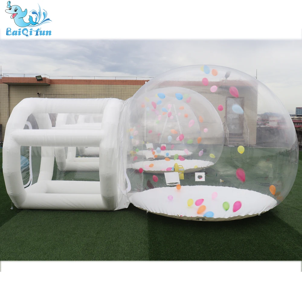 Hot Trending Products Amusement Park Equipment Wedding Decor Items Portable Inflatable Bubble House Bubble Tent House