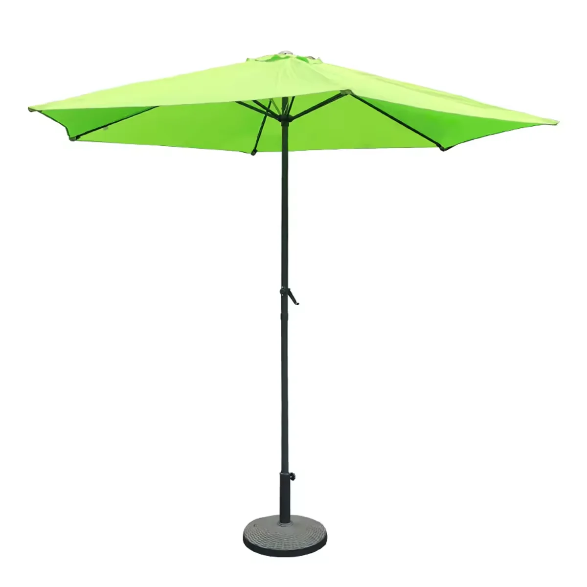 Wholesale patio sun garden green patio market umbrella parasol
