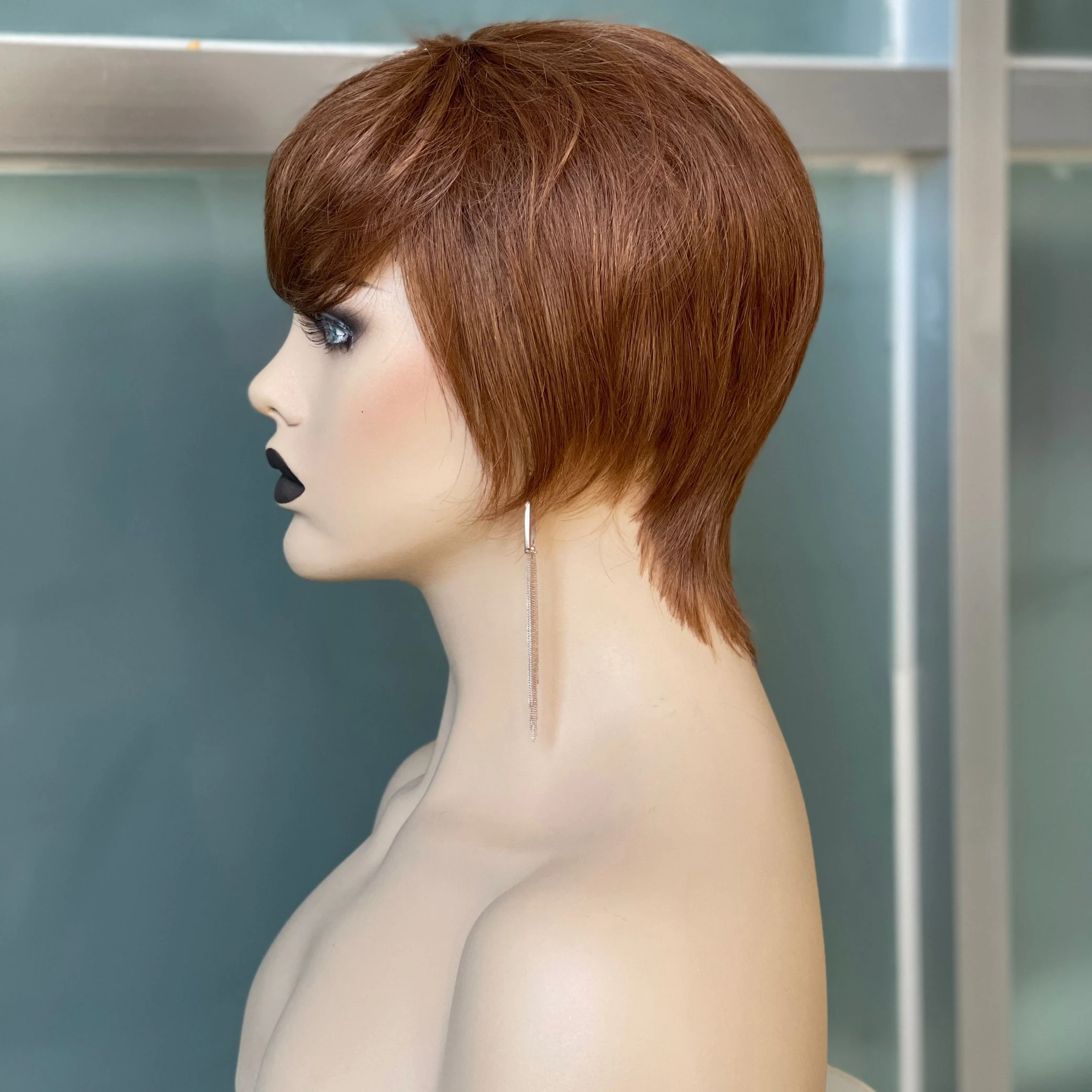 Joywigs Wholesale Raw Indian Human Hair Lace Front Wigs 180% Density Human Hair Medium Brown Lace Wigs