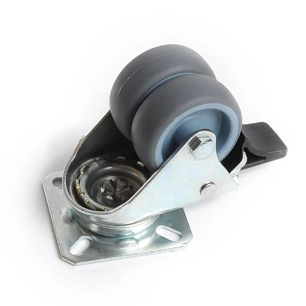 Двухколесные колеса, белые, для тяжелых условий эксплуатации, 2 тонны, конструкция из стали/нейлона, 4 дюйма, 5 дюймов, 6 дюймов, 8 дюймов, 10 дюймов, 12 дюймов