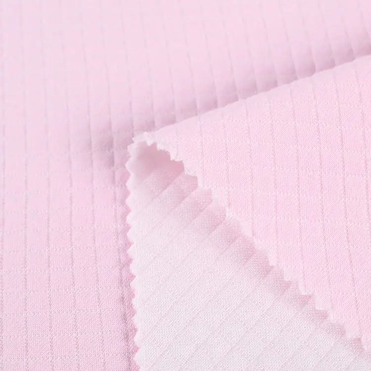 High quality knitted 100% polyester stock lot scuba fabric for dress