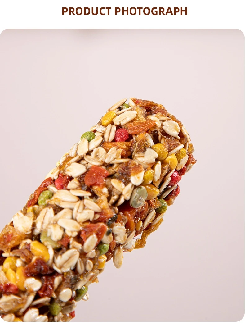 New listing Supplement trace elements Fruit Vegetables Nut Bird Food Molar beak Parrot Food Bird Grain Snack Stick